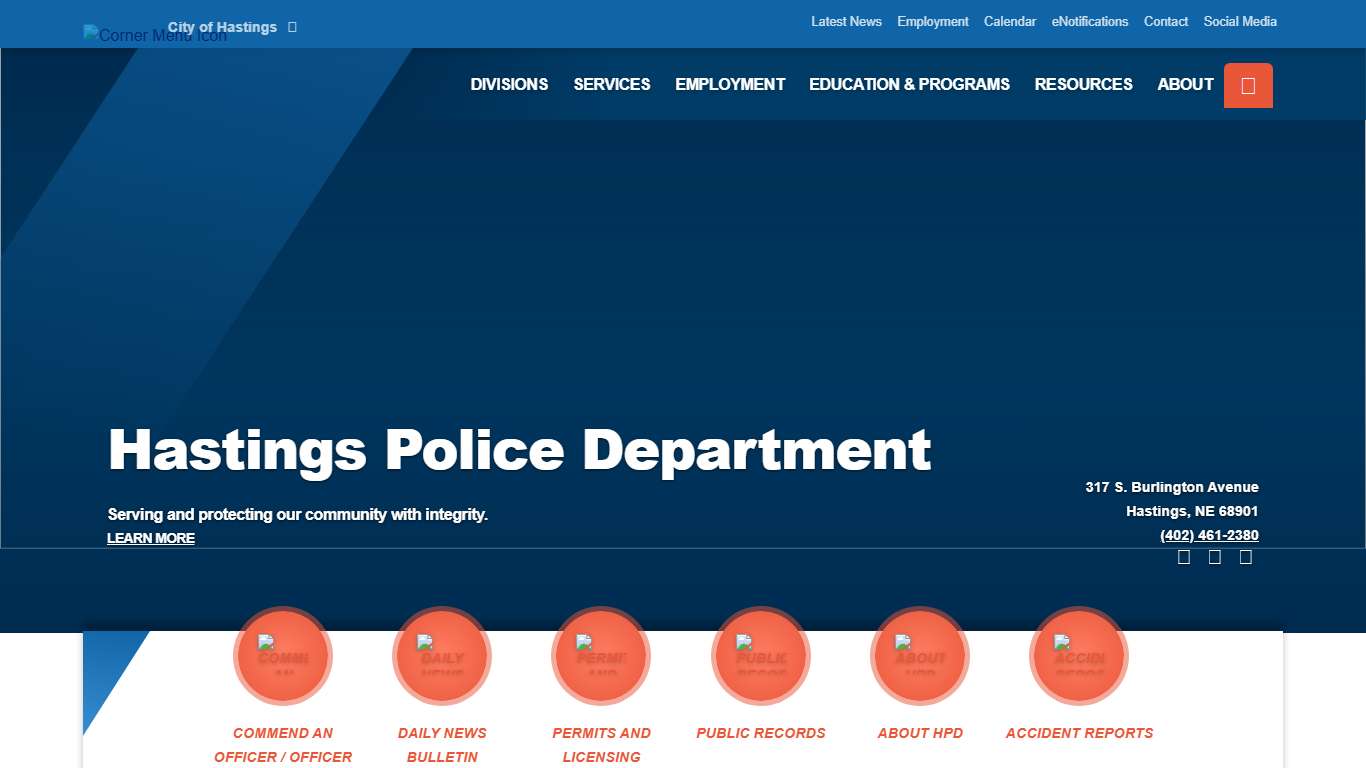 Hastings Police Department - City of Hastings, NE